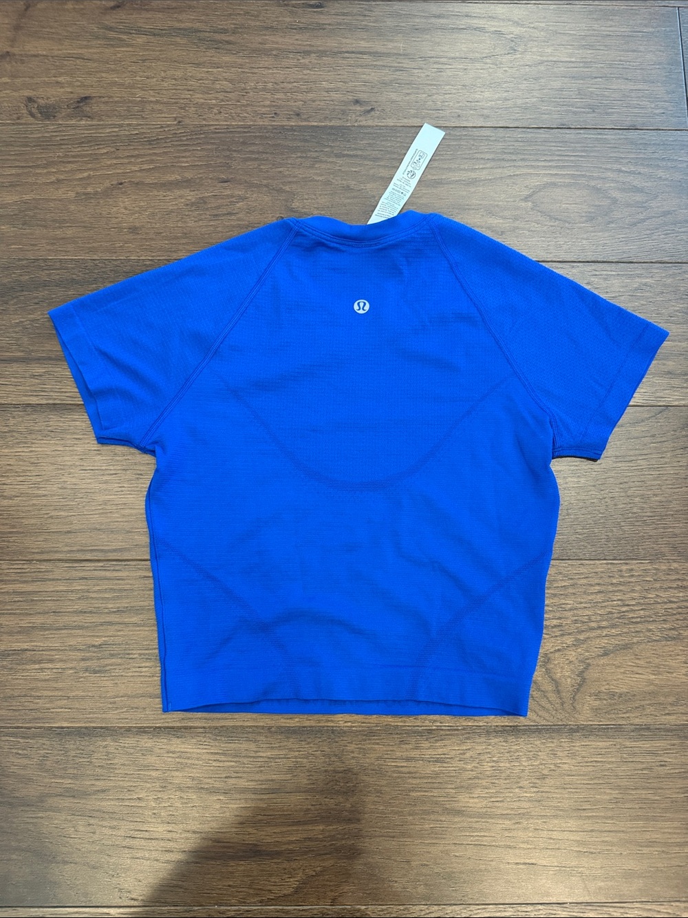 lululemon athletica Swiftly Tech Cropped T-Shirt Size 4 in Blue - C53-018 - Picture 6 of 7